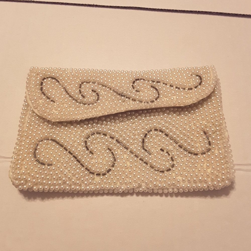 Vintage Bags by Susan Beaded Evening Coin Purse